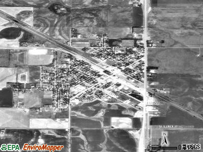 Arlington satellite photo by USGS