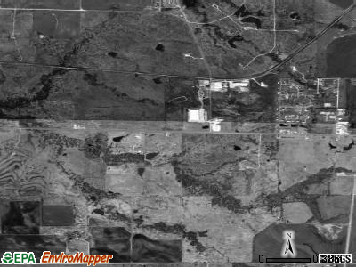 Southmayd satellite photo by USGS