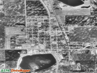 North English satellite photo by USGS