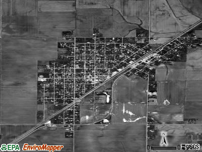 Witt satellite photo by USGS