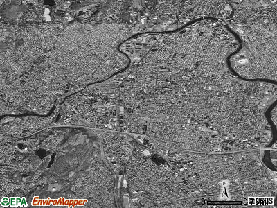 Paterson satellite photo by USGS