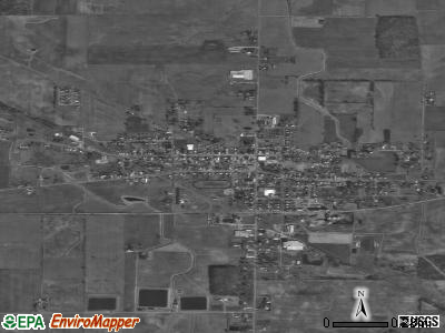 New Washington satellite photo by USGS