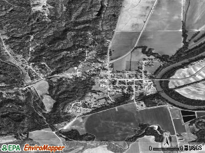 Madison satellite photo by USGS