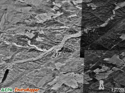 Basye-Bryce Mountain satellite photo by USGS