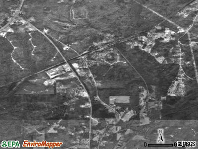 North Bibb satellite photo by USGS