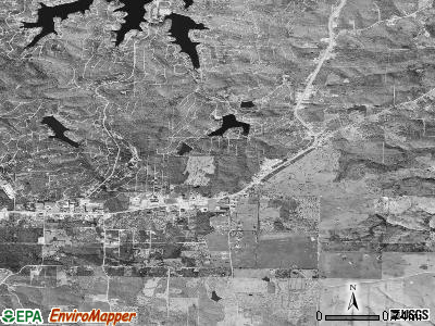 Highland satellite photo by USGS