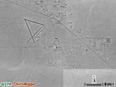 Inyokern satellite photo by USGS