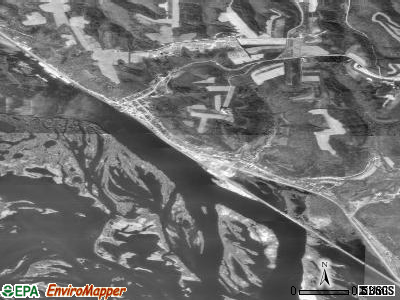 Fountain City satellite photo by USGS