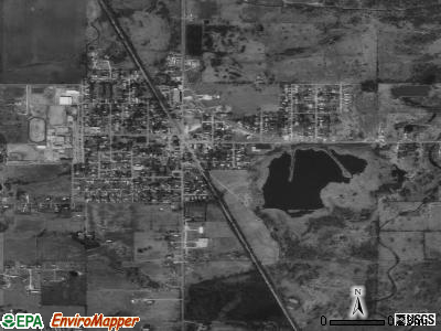 Sperry satellite photo by USGS