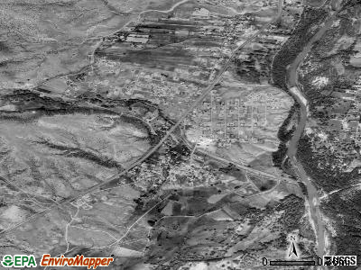 Santa Clara Pueblo satellite photo by USGS