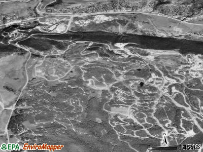 Mountain Village satellite photo by USGS