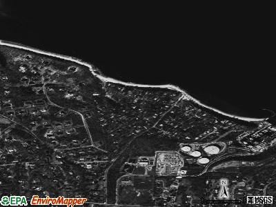Poquott satellite photo by USGS