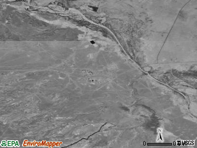Leupp satellite photo by USGS