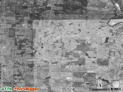 Kibler satellite photo by USGS