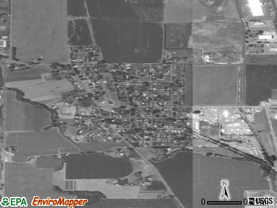 Coburg satellite photo by USGS