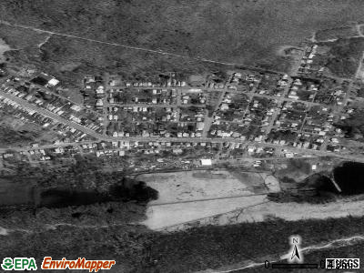 Beaver Meadows satellite photo by USGS