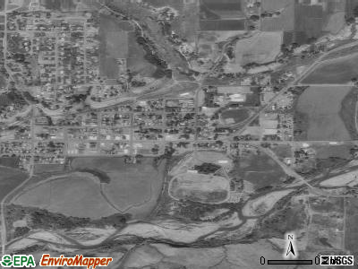 Hotchkiss satellite photo by USGS