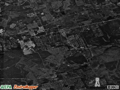 Cedar Park satellite photo by USGS