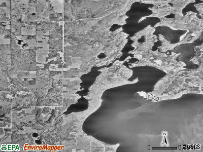 Lake Shore satellite photo by USGS