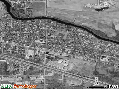 Middletown satellite photo by USGS