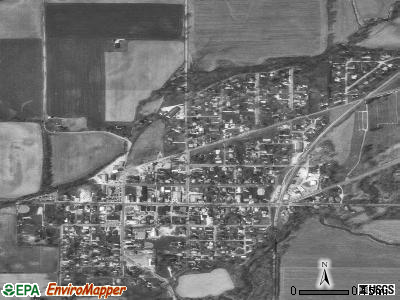 Morgantown satellite photo by USGS