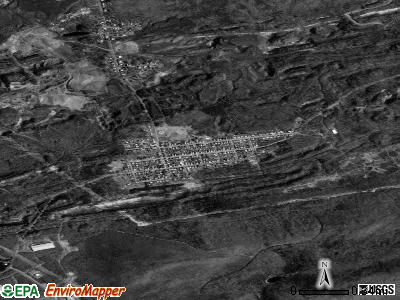 Tresckow satellite photo by USGS