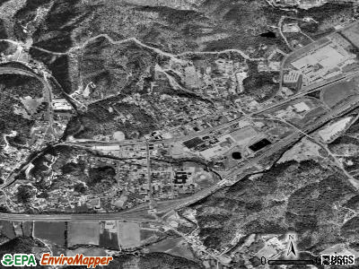 Old Fort satellite photo by USGS