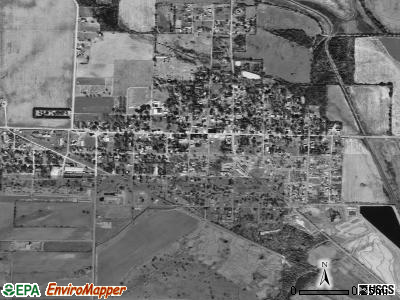 Cotton Plant satellite photo by USGS