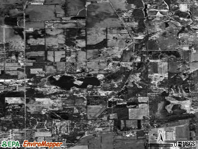 Langley satellite photo by USGS