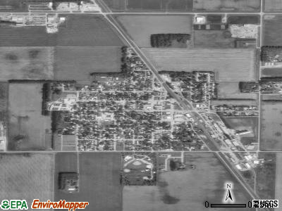 Northwood satellite photo by USGS