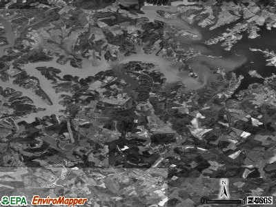 San Manuel-Linn satellite photo by USGS