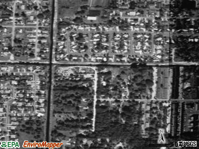 Stacey Street satellite photo by USGS
