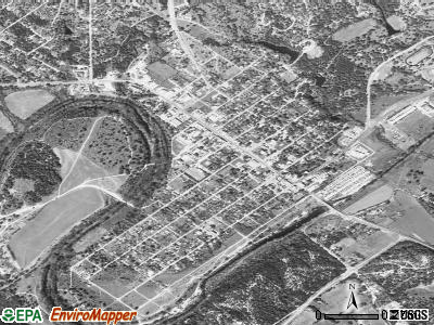 Bandera satellite photo by USGS