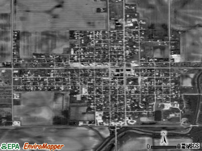 Newman satellite photo by USGS
