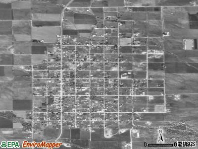 Spring City satellite photo by USGS