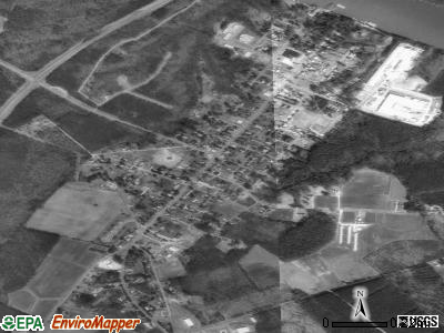 Winton satellite photo by USGS