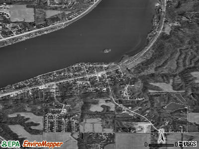 Rapids City satellite photo by USGS