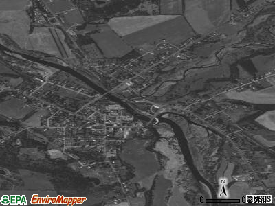 Belmont satellite photo by USGS