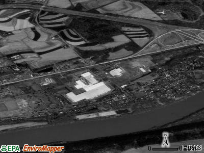 Lime Ridge satellite photo by USGS