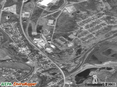 Lucerne Mines satellite photo by USGS