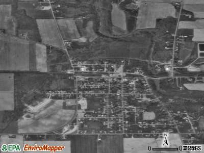 Wakeman satellite photo by USGS