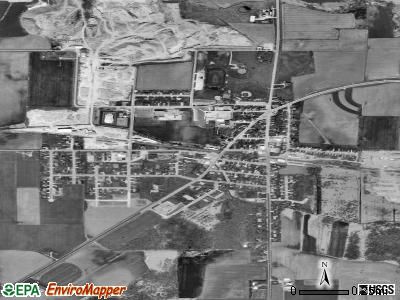 Valders satellite photo by USGS