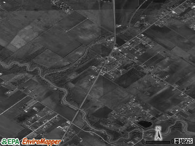 Pleak satellite photo by USGS