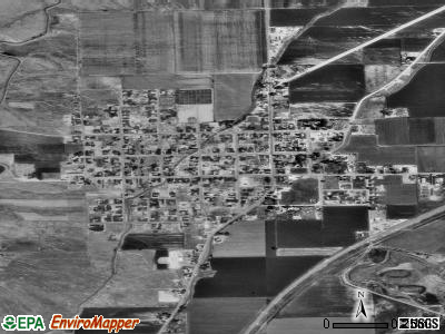 Aurora satellite photo by USGS