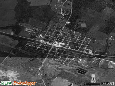 Waelder satellite photo by USGS