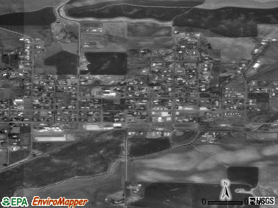 Genesee satellite photo by USGS