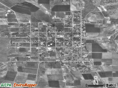 Fountain Green satellite photo by USGS