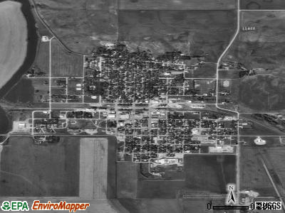LaMoure satellite photo by USGS