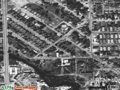 Franklin Park satellite photo by USGS