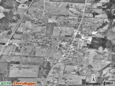 Chapel Hill satellite photo by USGS